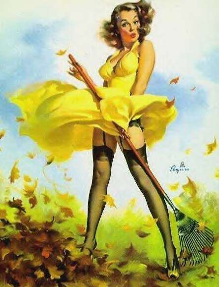 Джил Элвгрен Gil Elvgren http://www.gilelvgren.com/ 