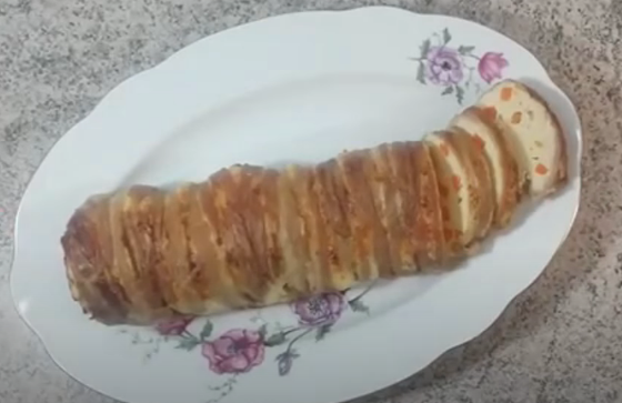 Вот такой рулет у меня получился