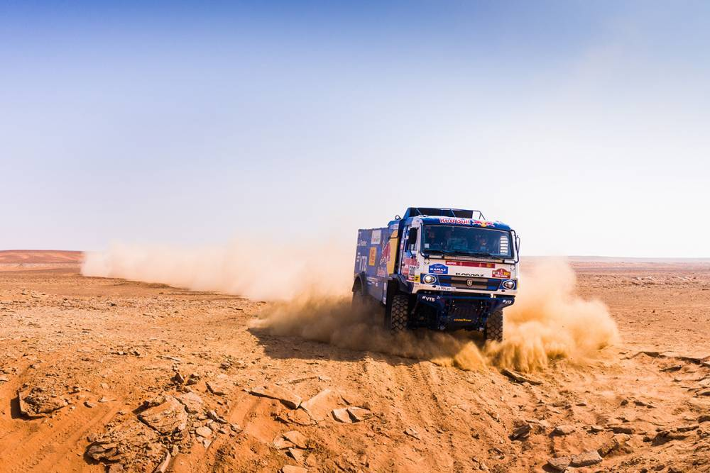 500-ый экипаж КАМАЗ-мастер, пилот Андрей Каргинов