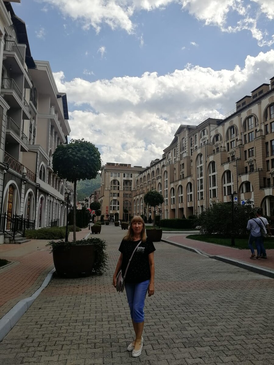 улица Красной поляны (фото из личного архива)