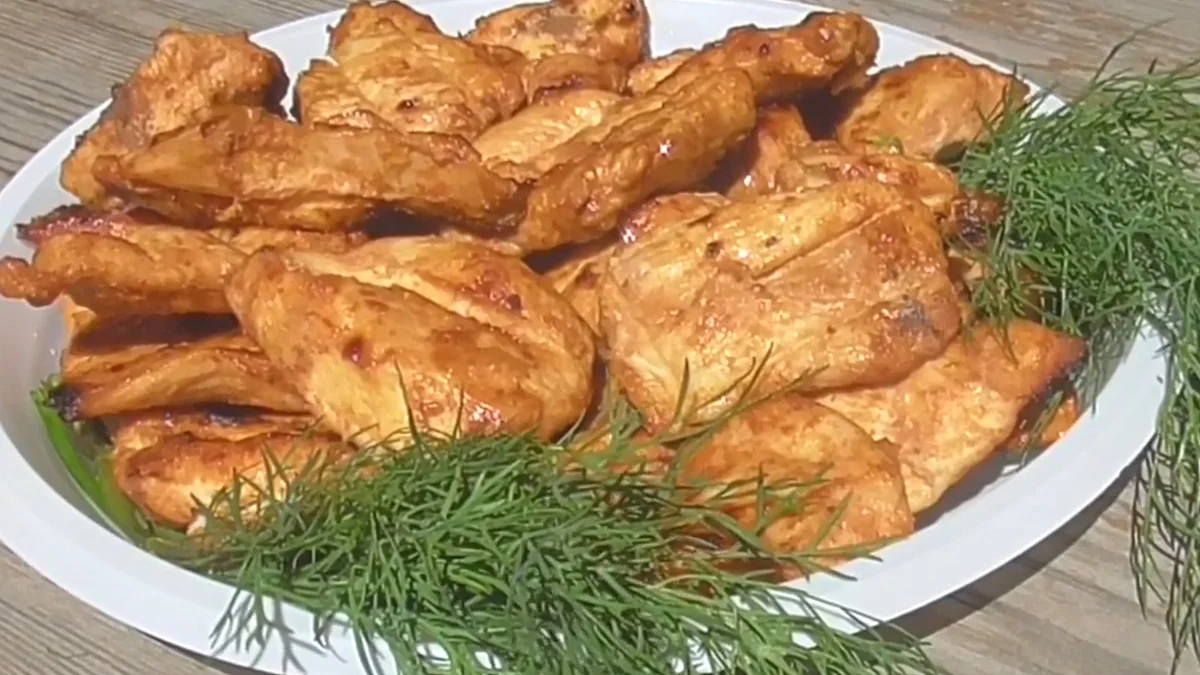 Так можно замариновать любое мясо, но курочка получается вкуснее всего