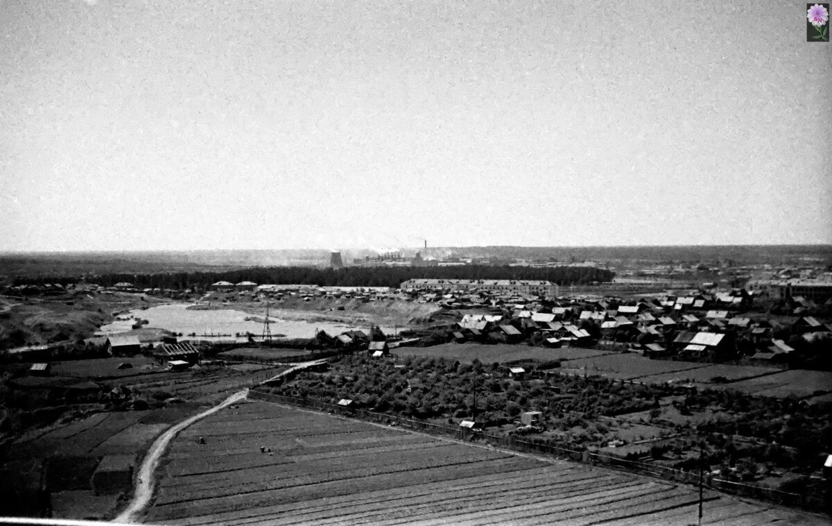 Фото Леонида Николаева. Историческая Губа? Слева на заднем плане усадьба Почаево?