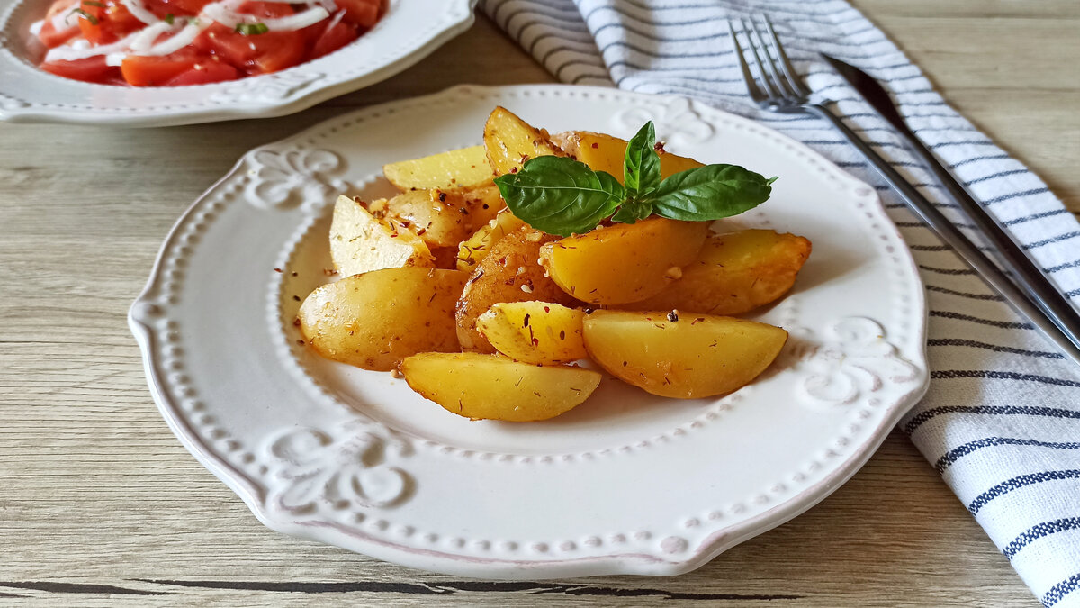 Молодой картофель в рукаве