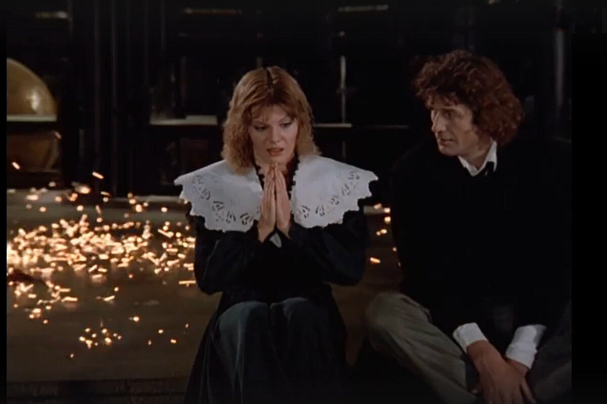 Александра Захарова и Александр Абдулов в фильме "Убить дракона"