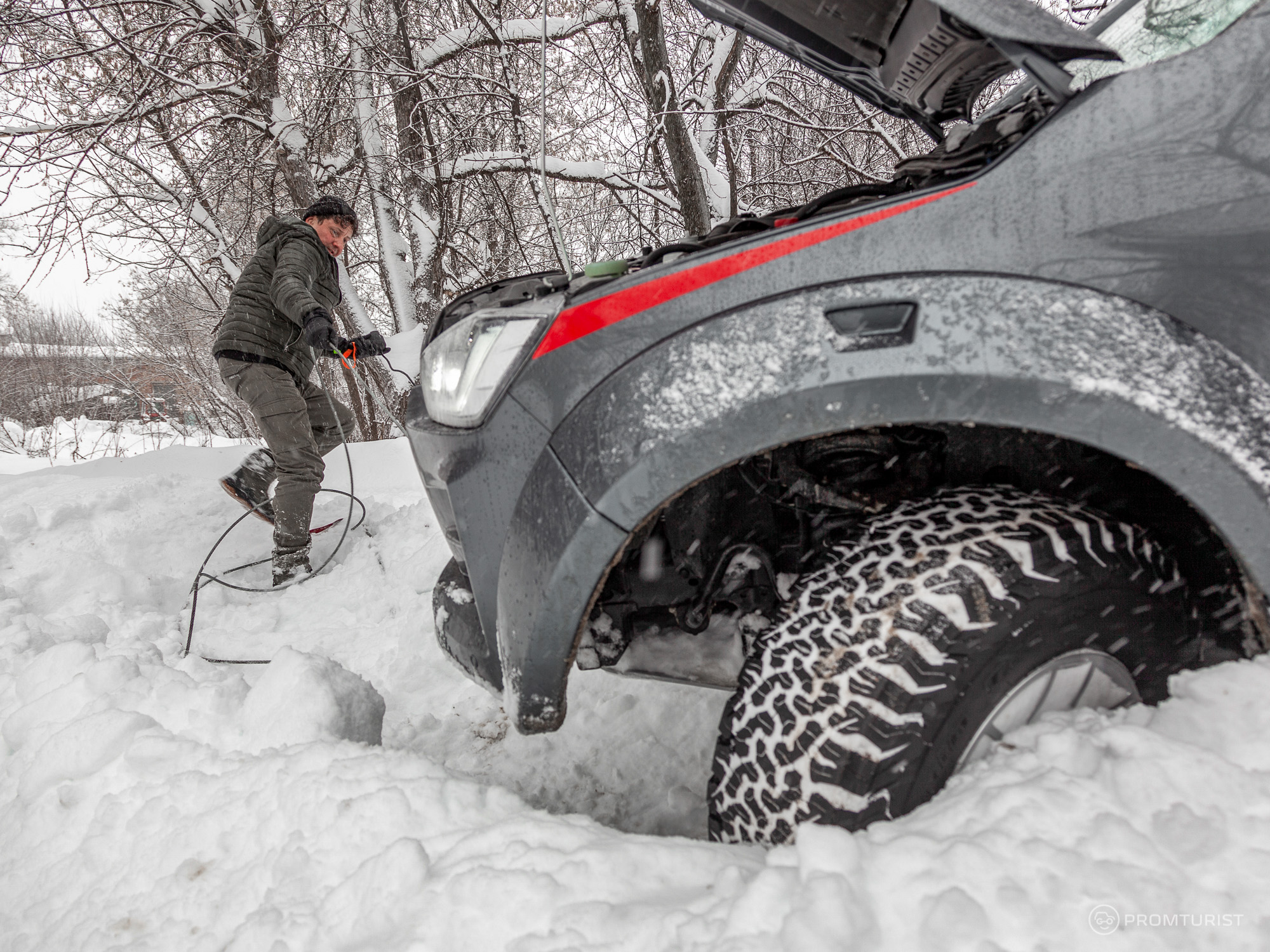 Протестировал Isuzu D-max Arctic Trucks. Монстрический внедорожник, который можно купить в РФ ???19