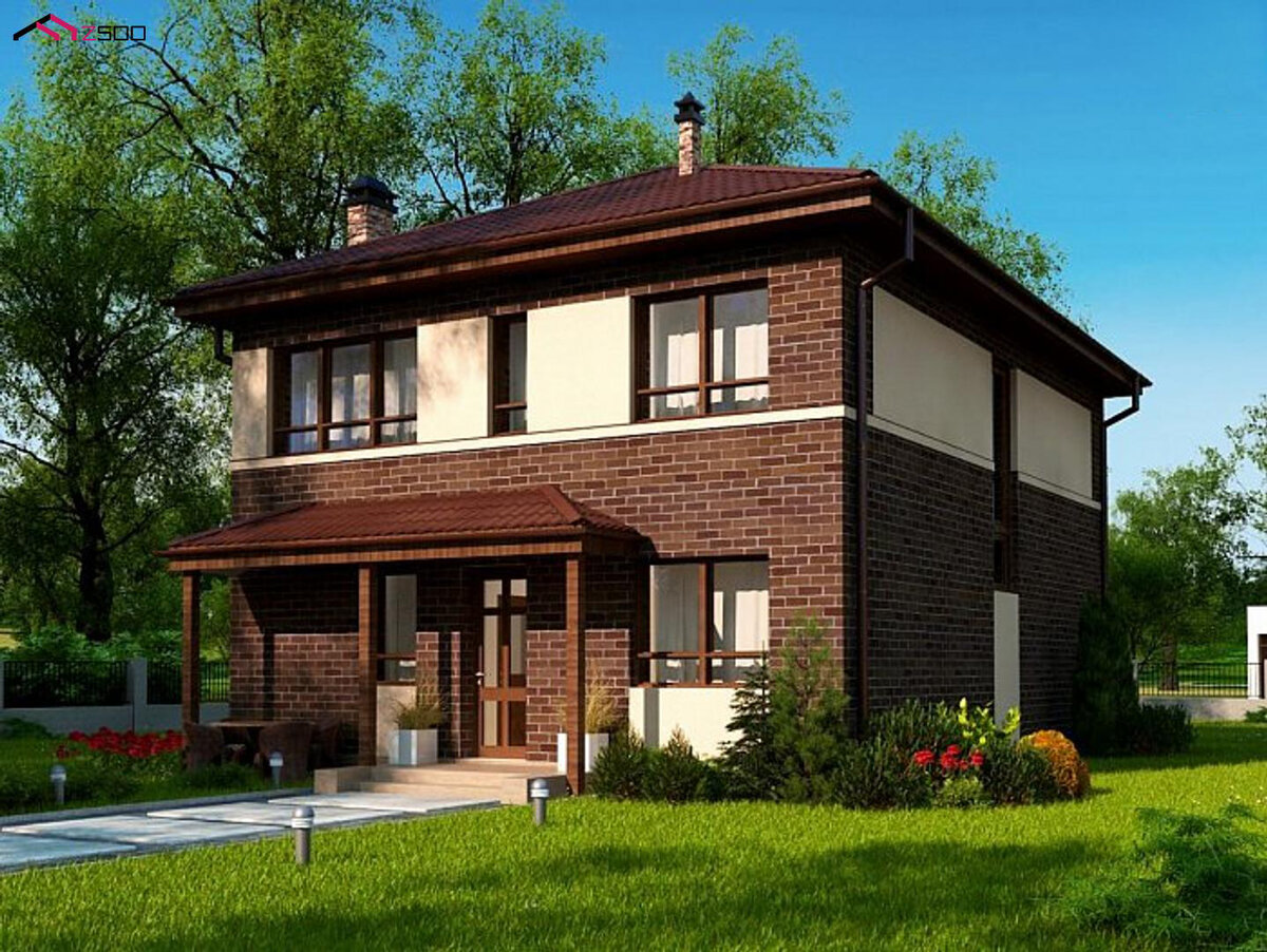 Проект дома Zx24 A v1