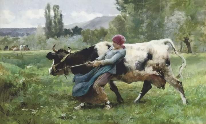 Жизнь по природе своей банальна и высокогероична.  Даже картина Дюпре об этом сообщает. 