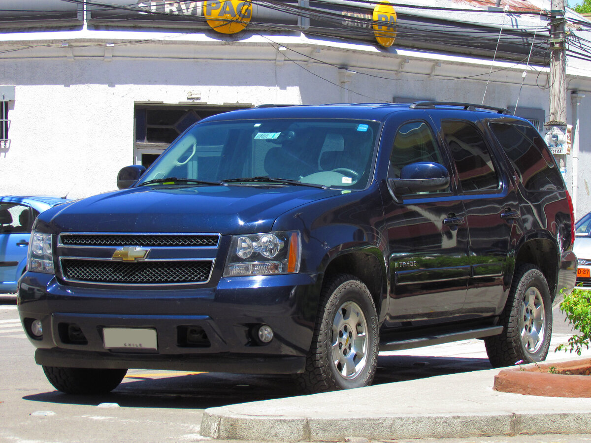 Шевроле Тахо 2010 год Wikimedia commons, лицензия Creative Commons Attribution 2.0 Generic изменений нет