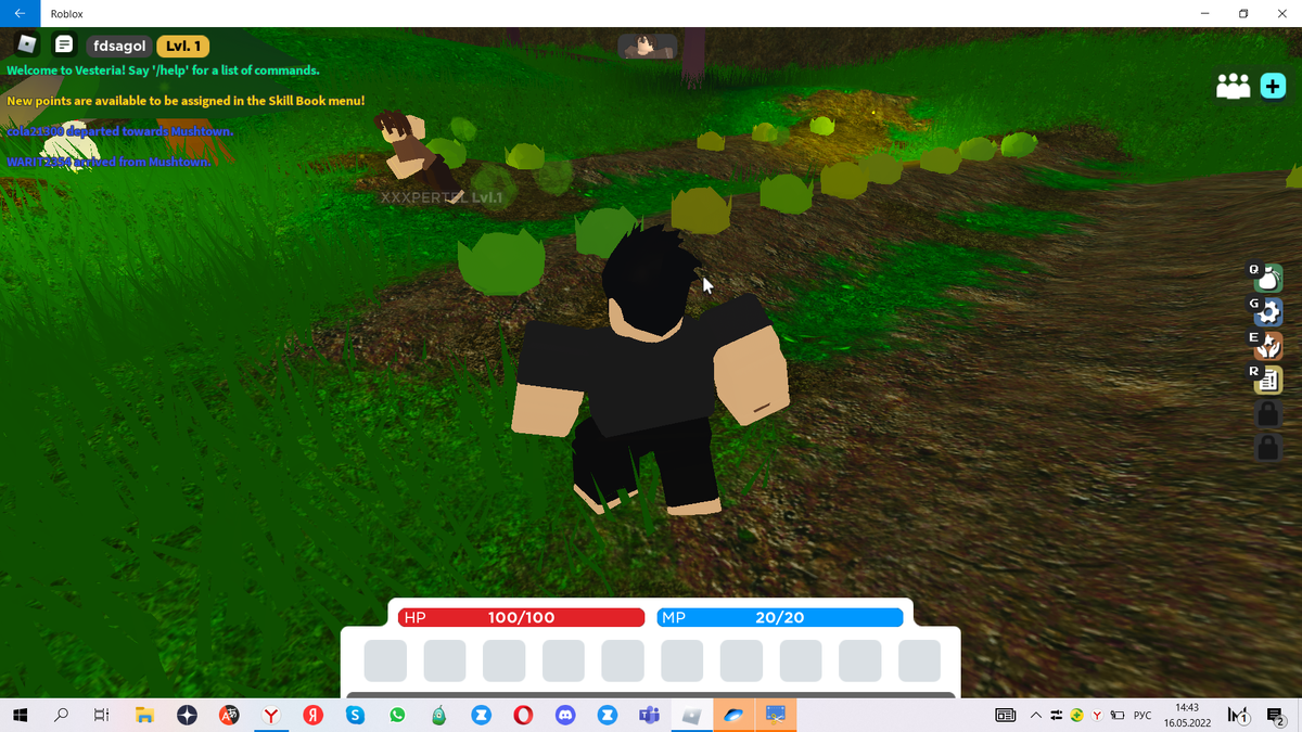 Vesteria #1 (Roblox) | Dневник | Нужен Саня. | Дзен