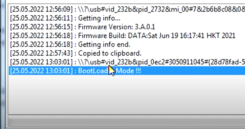 Нажимаем кнопку Upgade Firmware