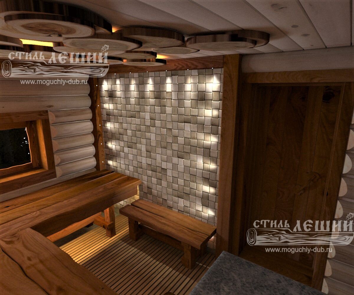 Дизайн русской бани 