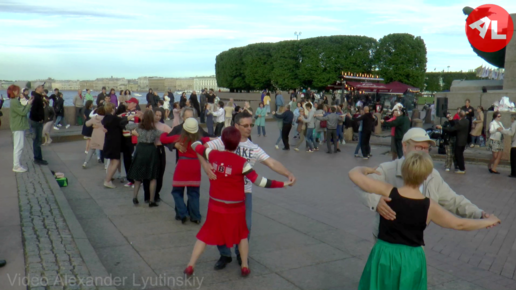 Бальные танцы на Стрелке В.О. OPEN AIR 05.06.2022. Испанский вальс.