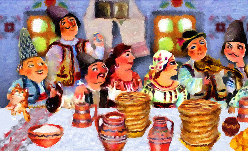 Плацинды - молдавские слоеные пироги с начинкой. Картинка из свободных источников. Автор неизвестен