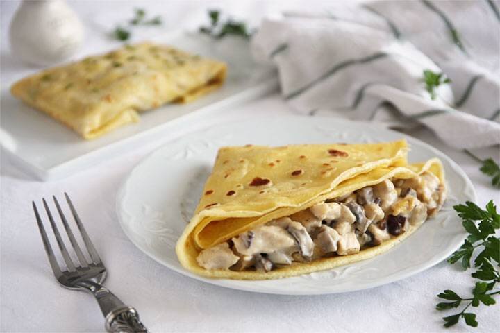 Куриные блинчики