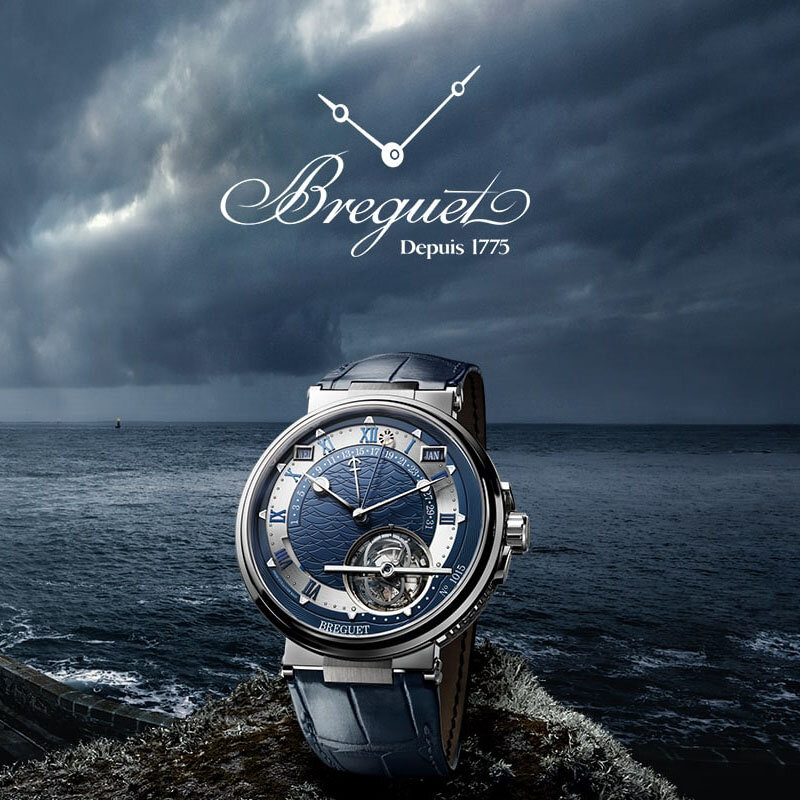 Часы Breguet Marine с турбийоном