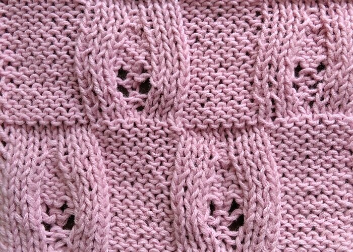 Изнаночная сторона узора