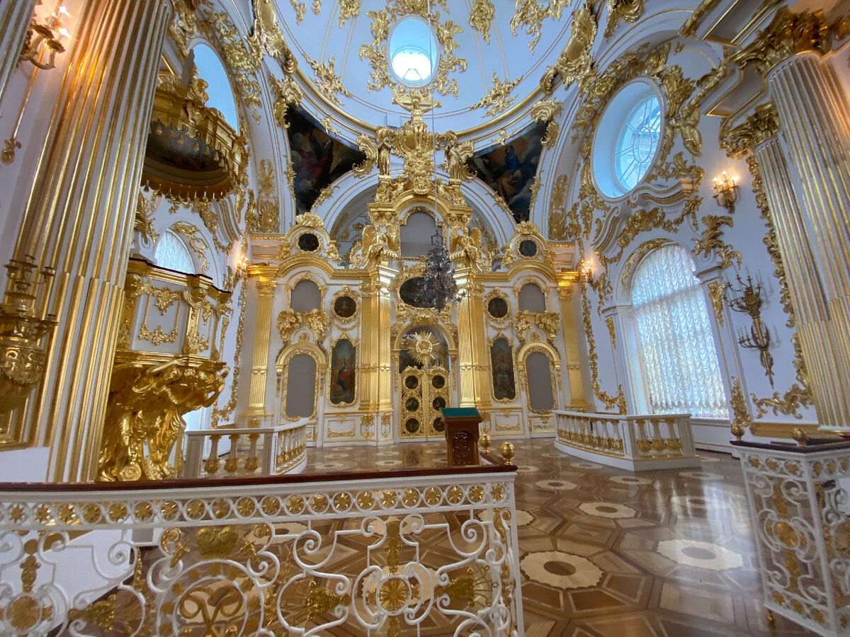 Фото автора: Большая церковь Зимнего дворца.
