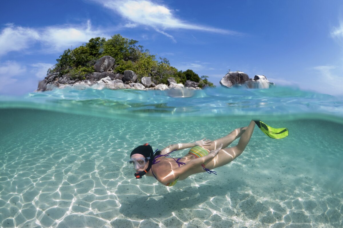 Откройте для себя захватывающий мир подводного снорклинга на прекрасном острове Пхукет!