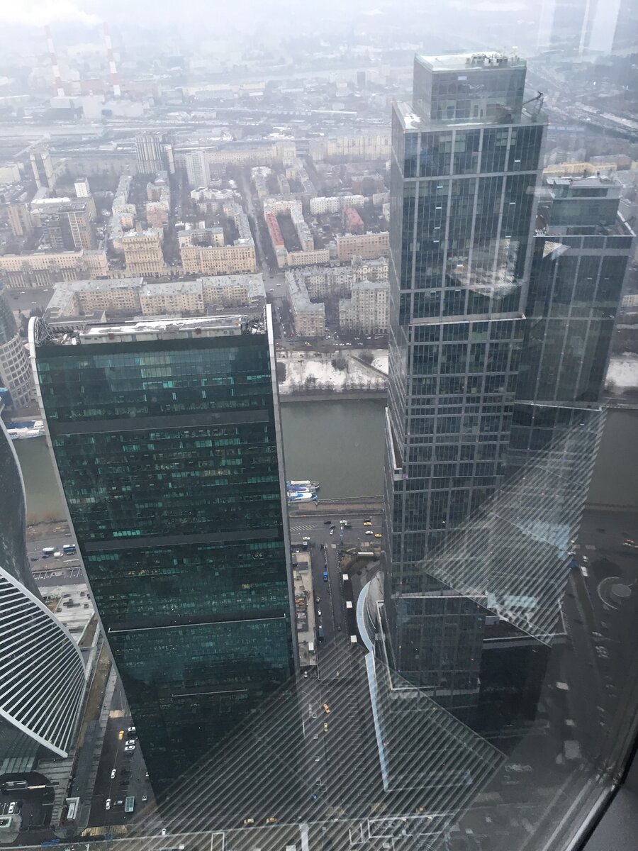 Высотность башен Москва Сити