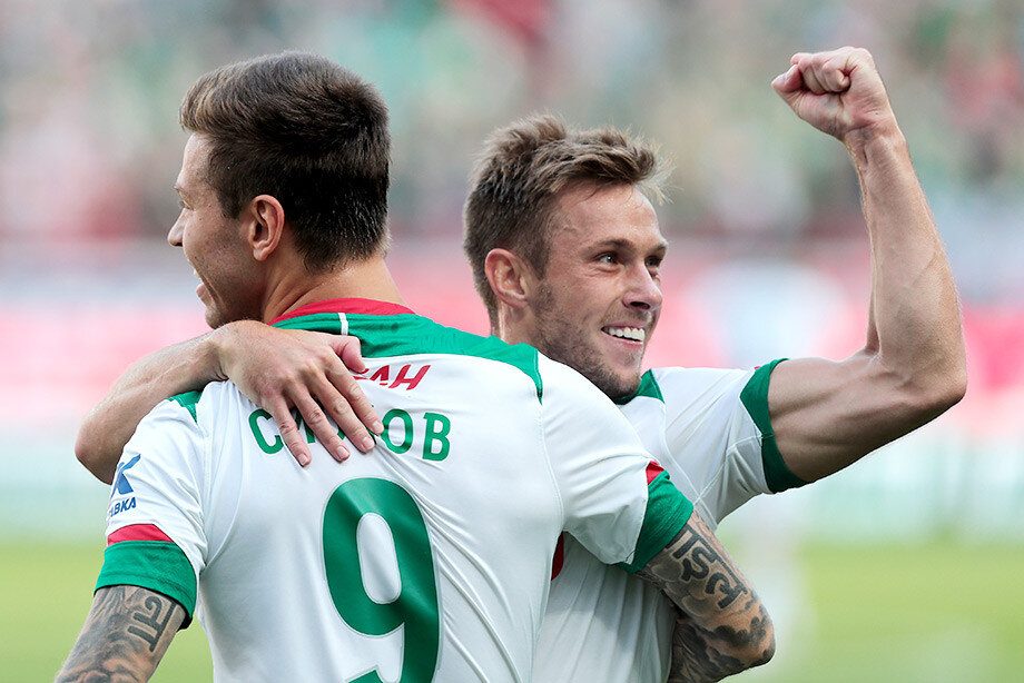 Федор Смолов и Мацей Рыбус