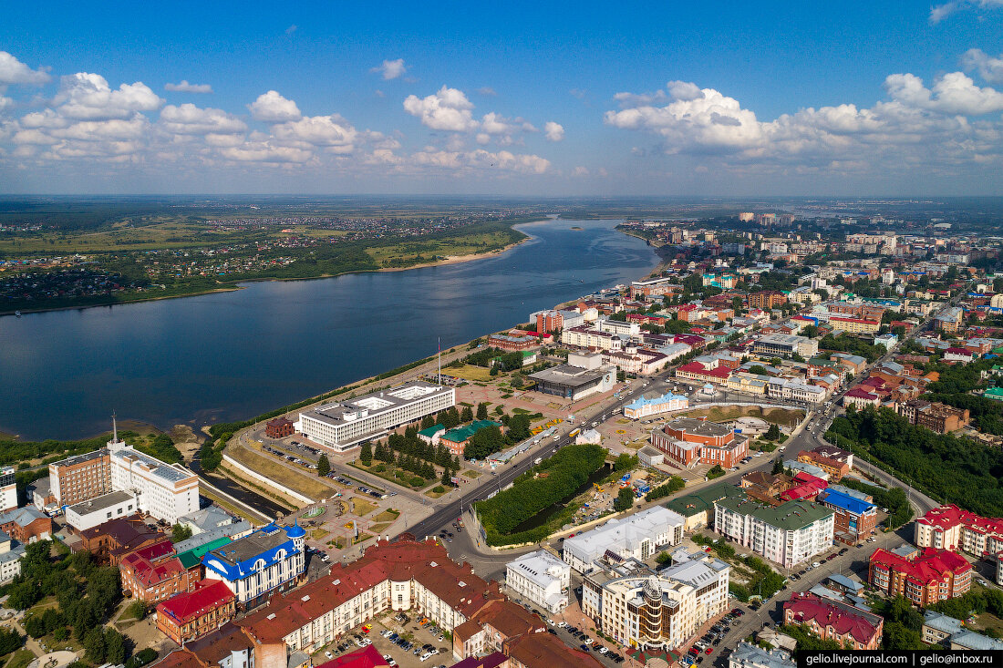 Томск с высоты — сибирский город студентов | Gelio | Слава Степанов | Дзен