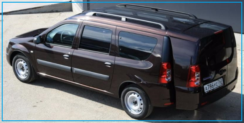 Lada Largus с установленным Shuttle box. Источник: Яндекс.Картинки