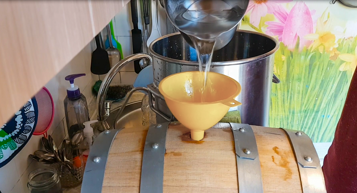 Вымачиваем бочку