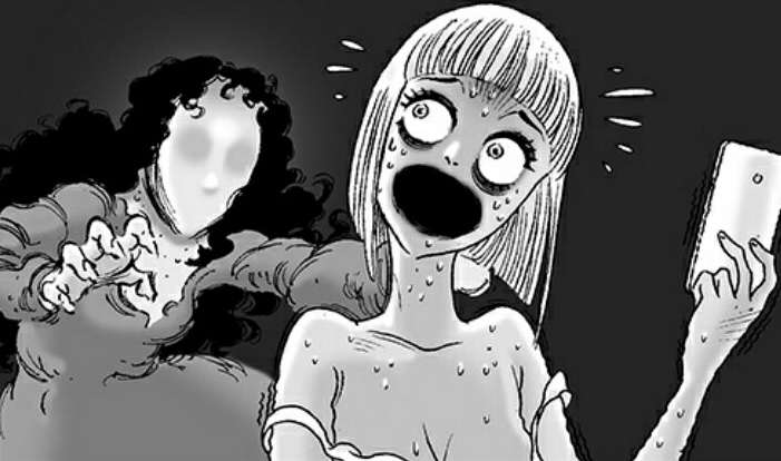 Кадр из комикса «Silent Horror»