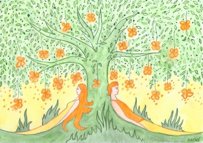 Рисунок мой @art_earsel