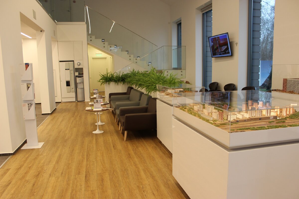 Офис продаж группы компаний ПИК. Фото автора zen,yandex.ru/rastimdetej