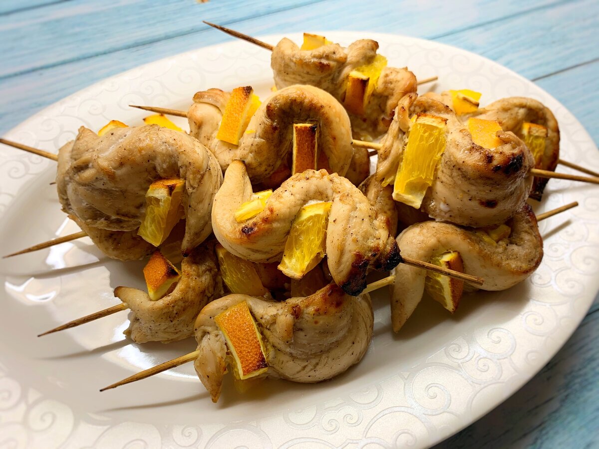 Куриный шашлык в духовке