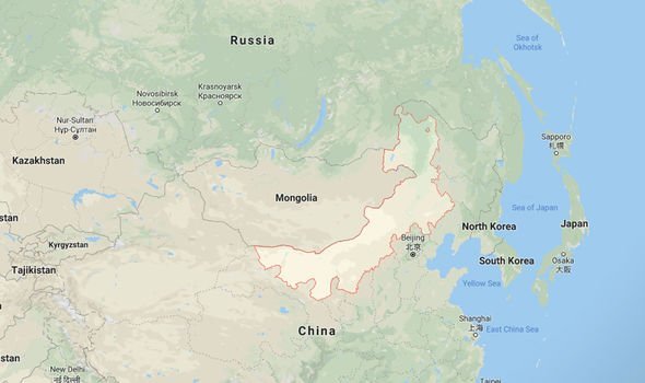 Последние случаи чумы были обнаружены во Внутренней Монголии (изображение: GOOGLE MAPS)