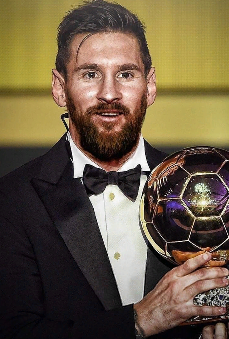 Messi с золотым мячом