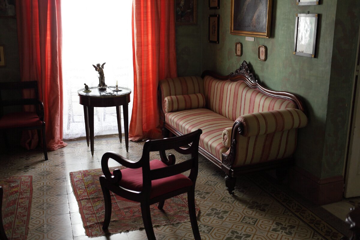 Зеленая гостинная