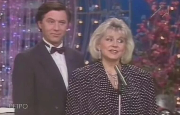 Евгений Меньшов и Ангелина Вовк.