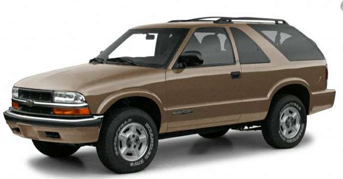 Chevrolet Blazer - II 2dr (1994-2005 г.г.) Источник - Яндекс-картинки