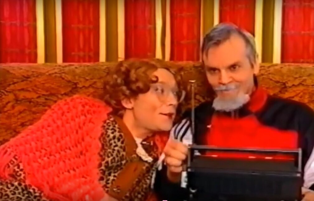 Клара Захаровна с любимым мужем