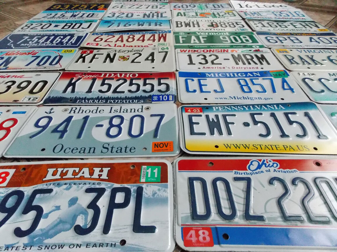 Как появились автомобильные номера. И какое сочетание обозначает "иди в тюрьму"?