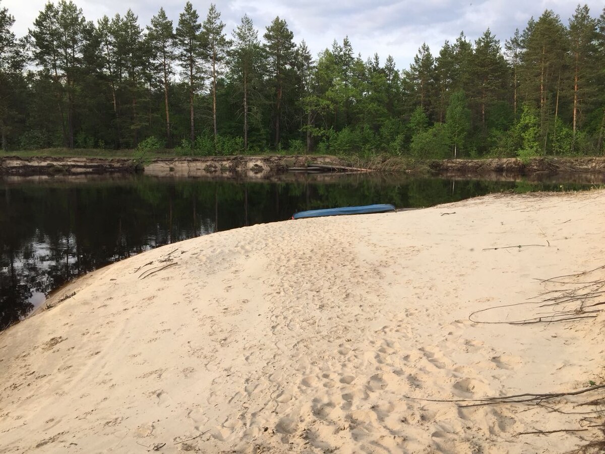 Первая стоянка. Фото автора