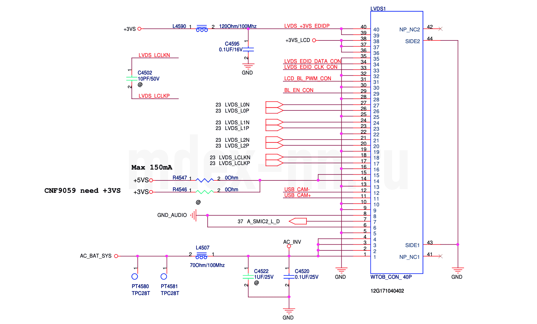 T con v315b1 c07 схема