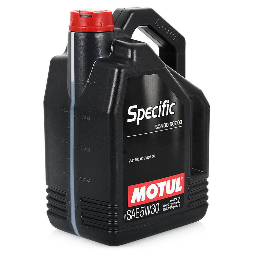 Преимущества линейки Motul Specific 
Линейка Specific от Мотюль абсолютно синтетична, безопасна для экологии и очень эффективна. Она позволяет:

    открыть скрытые возможности мотора;
    сохранить его двигающие части от истирания и перегрева;
    не допустить высыхания и обеспечить быстрый и безопасный «сухой запуск»;
    повысить экономность расходования топлива и снизить нагрузку на рабочие части;
    хорошо переносить экстремальные нагрузки и высокие температуры и т.д.

Синтетика имеет ряд преимуществ перед органической основой. Она весьма стабильна, переносит различные температурные условия (высокие/низкие температуры и их перепады), сохраняя вязкость и изначальный химический молекулярный состав. Надежная масляная пленка и достаточная вязкость обеспечивают быструю прокачку и включение мотора даже в сильные морозы без вреда для него, что снижает износ.

Регулярное использование такого специального средства способствует максимальной сохранности авто конкретной марки, его длительной и бесперебойной работы. Даже при сильном нагревании MOTUL Specific остается достаточно стабильным, обеспечивает надежную защиту внутренней поверхности двигателя и его трущихся элементов, препятствует образованию нежелательных осадков и химических реакций. Оно обладает оптимальной вязкостью, которая хорошо обволакивает детали и не дает им перегреться, подсушиться, произойти другим неприятностям.

До мелочей продуманная формула позволила обеспечить масло Specific способностью противостоять процессам окисления, появления очагов ржавчины, образованию пены. Все это продлевает срок службы, повышает производительность и качество работы двигателя. Рассмотрим продукты серии более детально, их свойства и возможности.

 