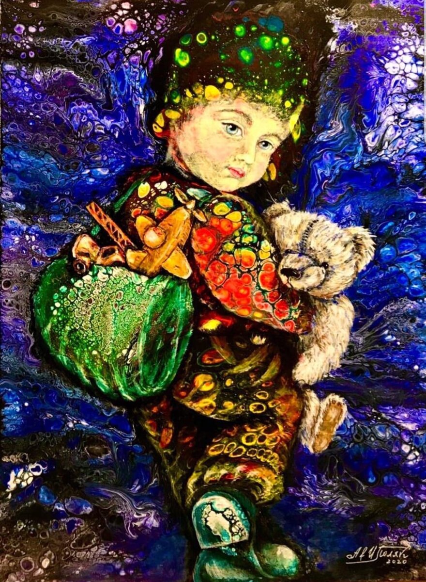 Художники Алексей Поляков и Ирина Полякова, (с) https://instagram.com/aipolyakart?igshid=peyomugmtude