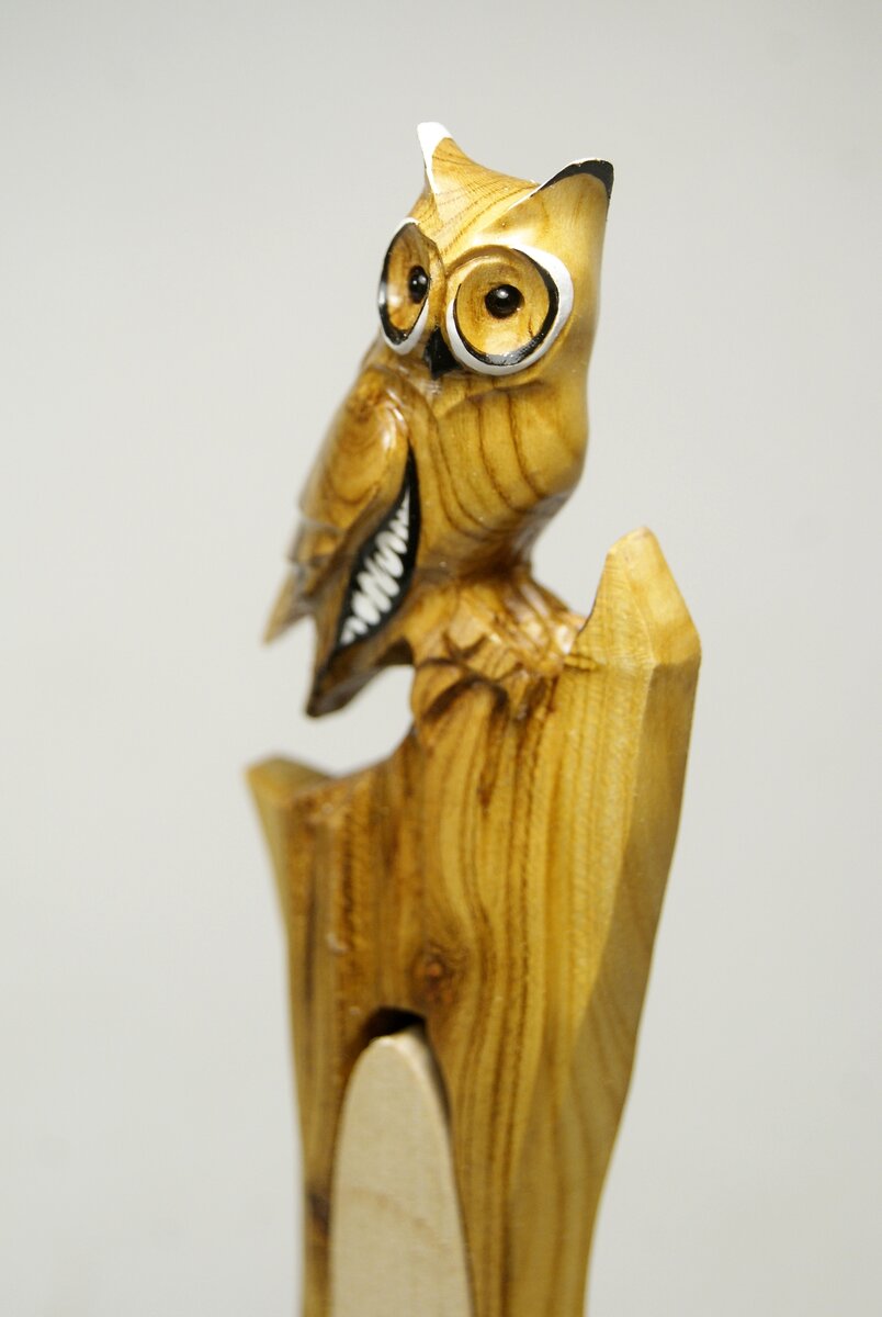 Заколка "Ушастая сова" Абрикос https://vk.com/albums-99151192