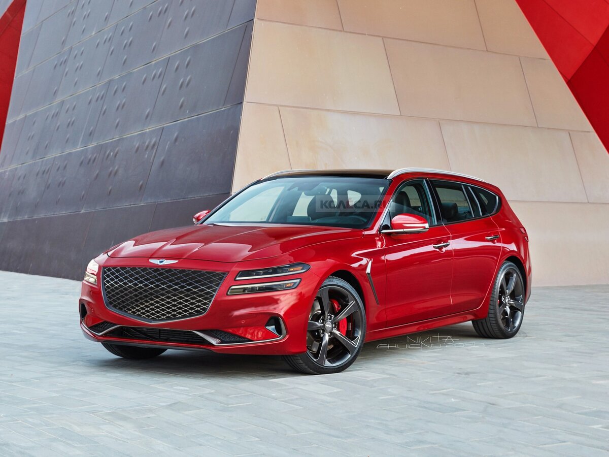 Окончательный вариант дизайна Genesis G70