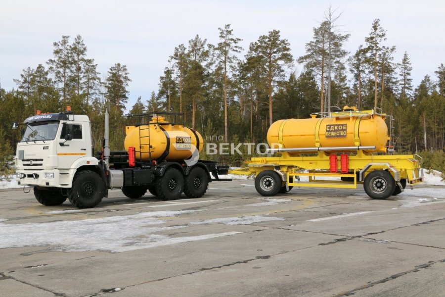 НПО «ВЕКТОР» выпустил автопоезд новинку