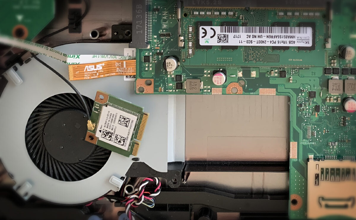 Беспроводной адаптер Realtek RTL8723BE ноутбука ASUS K541