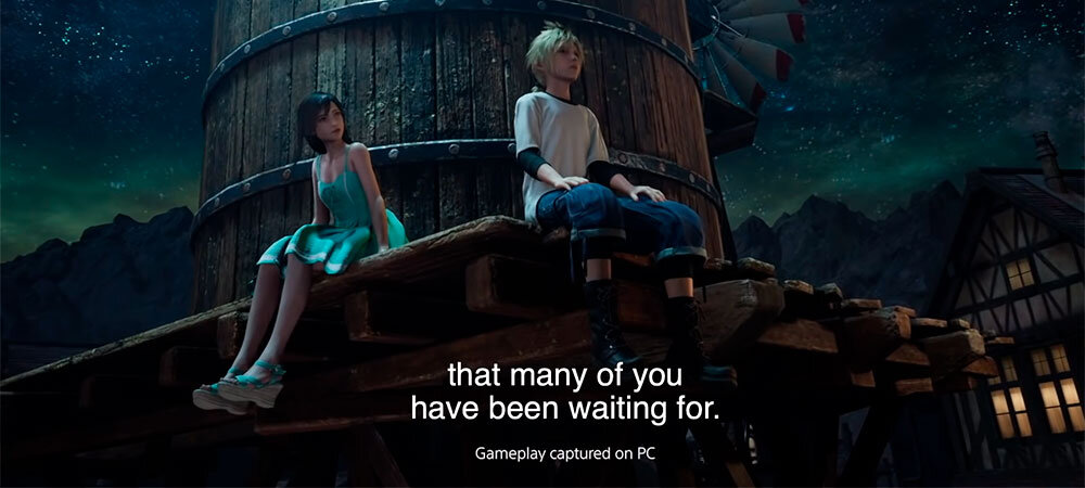 Кадр из тизера ПК-версии Final Fantasy 7 Remake