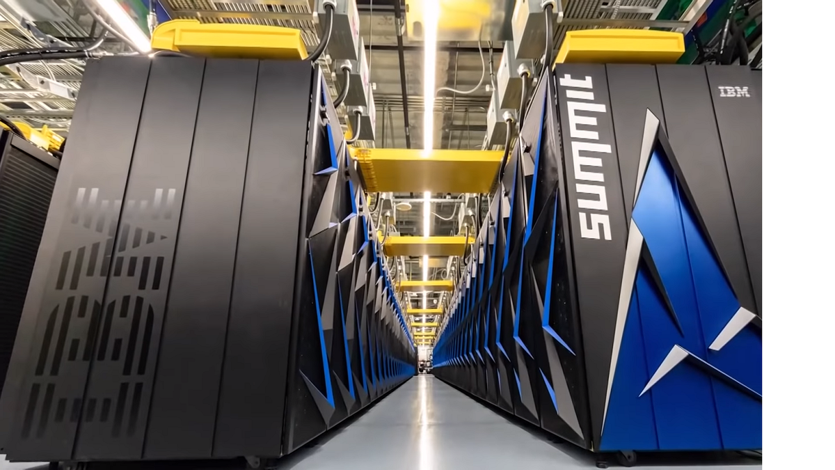 Cуперкомпьютер summit.