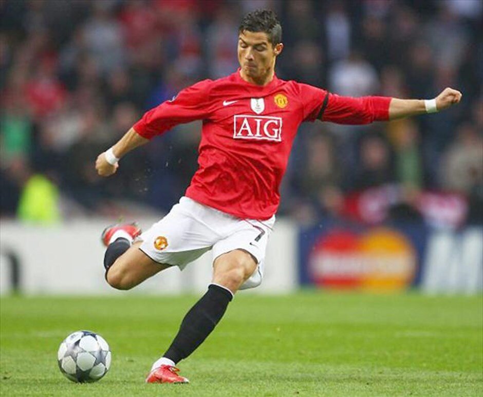 Криштиану Роналду  в Манчестере Юнайтед