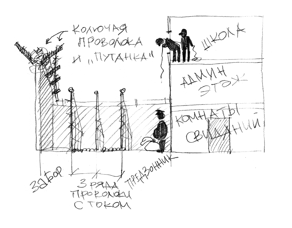 Рисунок автора рассказа. 